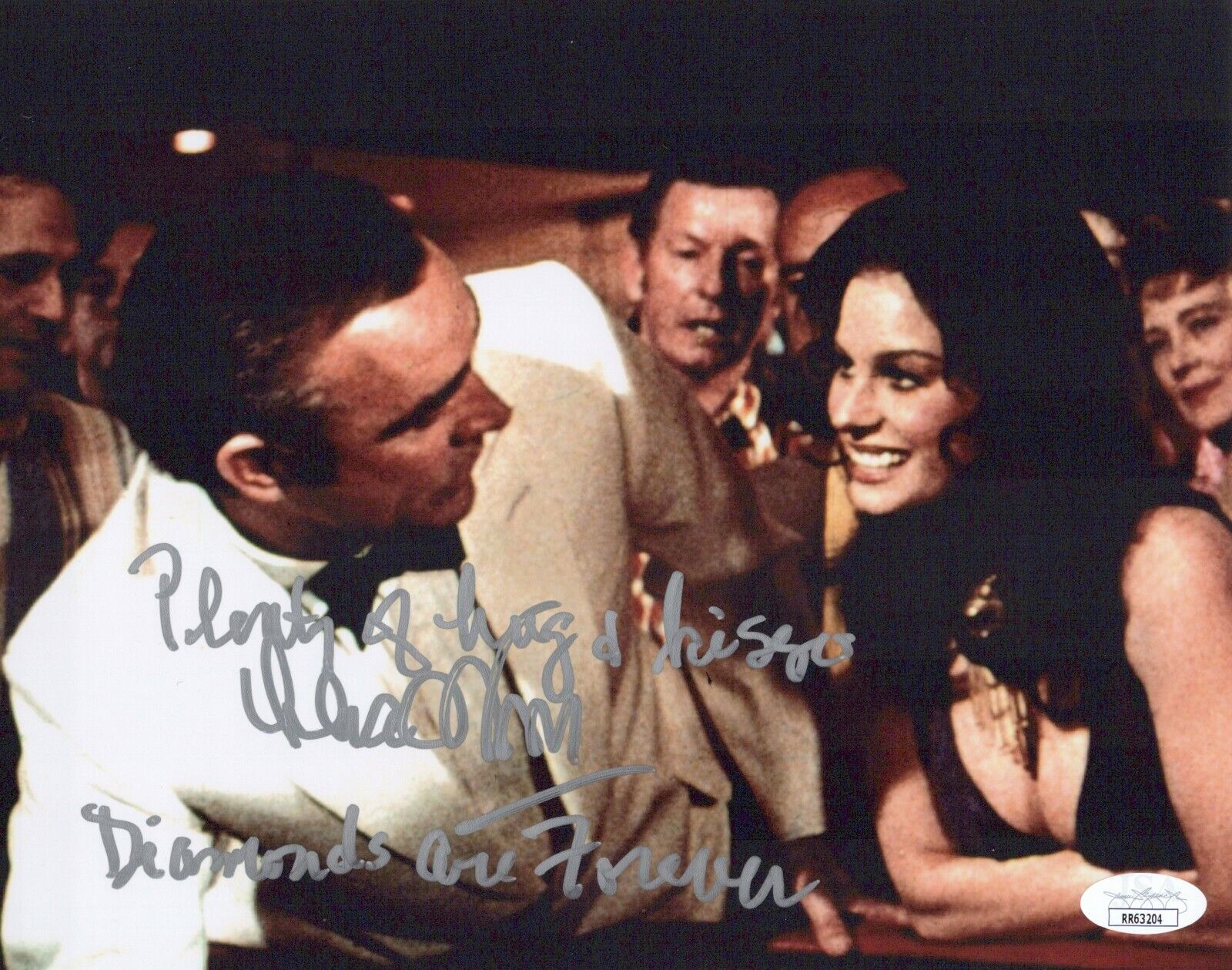 LANA WOOD Signed JAMES BOND Diamonds Are Forever 8x10 Photo Poster painting Autograph JSA COA