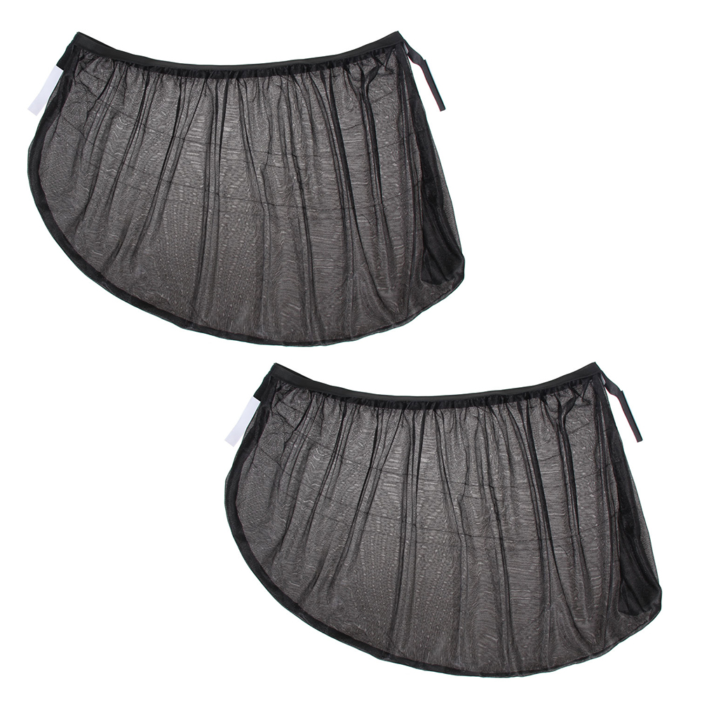 

2pcs UV Protection Car Front Rear Side Window Sun Shade Anti-mosquito Net, 501 Original