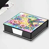 Bird Diamond Painting Memo Pad Holder with 160 Sheets of Paper for DIY Art Craft