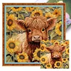 (Multi-Style) Flower Yak-11CT Stamped Cross Stitch 40*40cm/15.75*15.75in