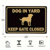 5pcs - Please Keep Gate Closed- Vintage Metal Signs(16*12Inch)