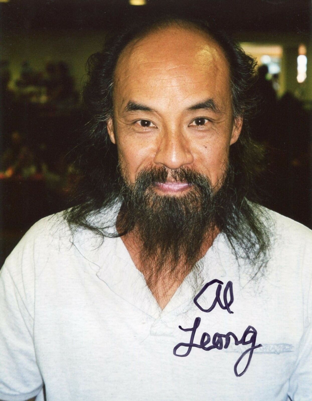 ACTOR & Stuntman Al Leong autograph, signed Photo Poster painting