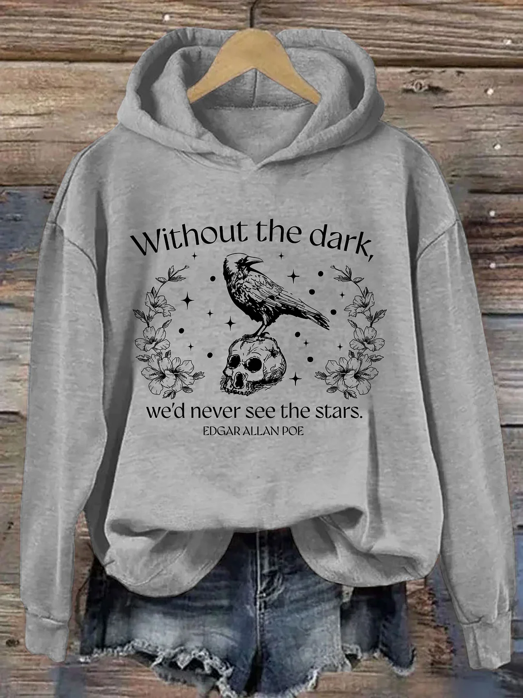 Gothic Raven Hoodie
