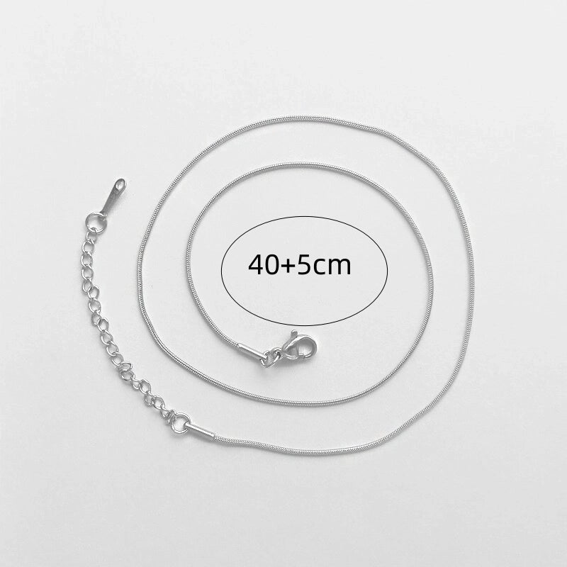 Casual Minimalist Solid Color 201 Stainless Steel Necklace