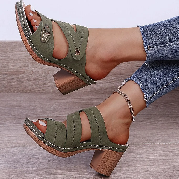Vanccy New Fashion Women Sandals QueenFunky