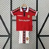 1998/1999 Retro Manchester United Home Football Jersey 1:1 Thai Quality Kids Size