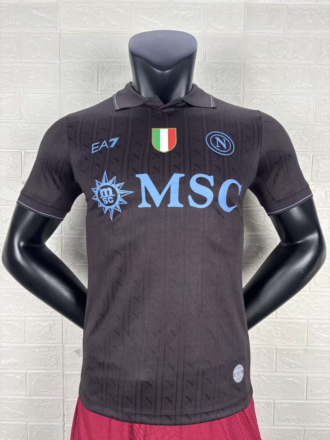 25/26 Naples Napoli Third Away Player Version Football Shirt Thai Quality