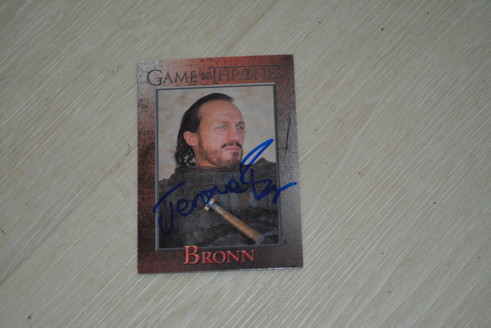 JEROME FLYNN signed autograph In Person GAME OF THRONES trading card