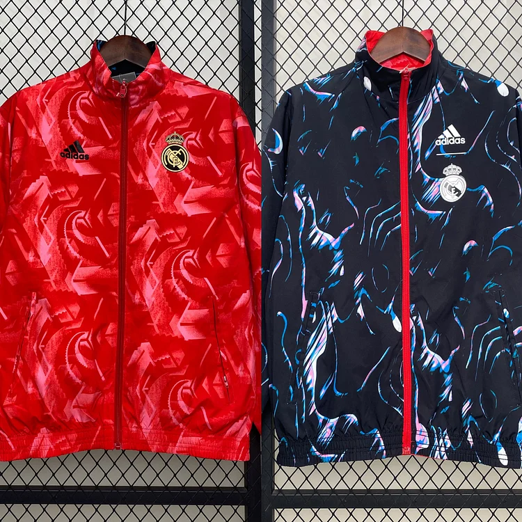 24/25 Real Madrid Trench Coat Reversible