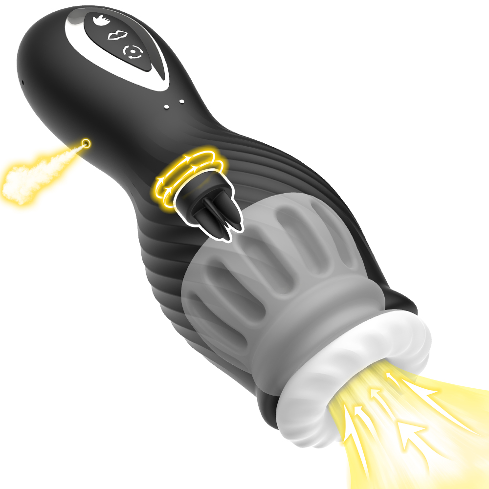 Swirl - Vaccum Sucking Rotating Male Penis Trainer