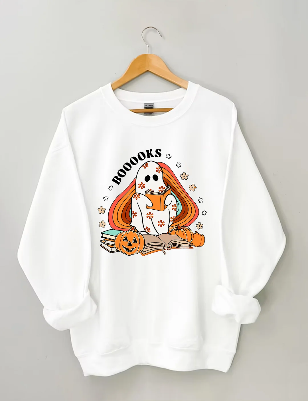 Boooooks Ghost Sweatshirt