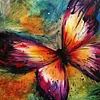 Diamond Painting -DIY Full Square Drill Butterfly(40x40cm)