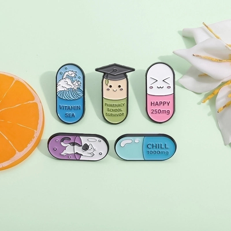 Cartoon Style Cowboy Style Letter Cat Alloy Stamping Stoving Varnish Plating Women’s Brooches