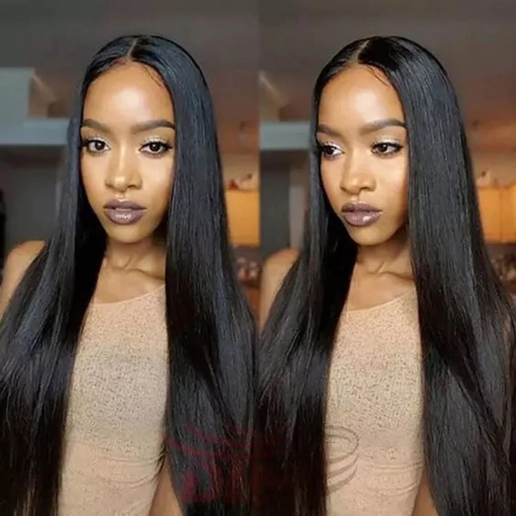 African Wig Girls' Straight Hair New Wig - VSMEE