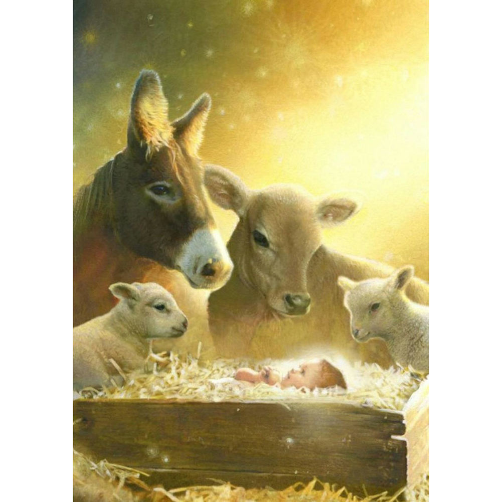 

30*40CM-Baby-Round Drill Diamond Painting, 501 Original