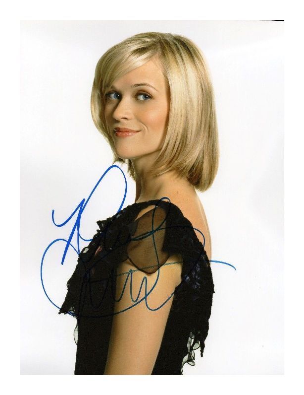 REESE WITHERSPOON AUTOGRAPHED SIGNED A4 PP POSTER Photo Poster painting PRINT 8