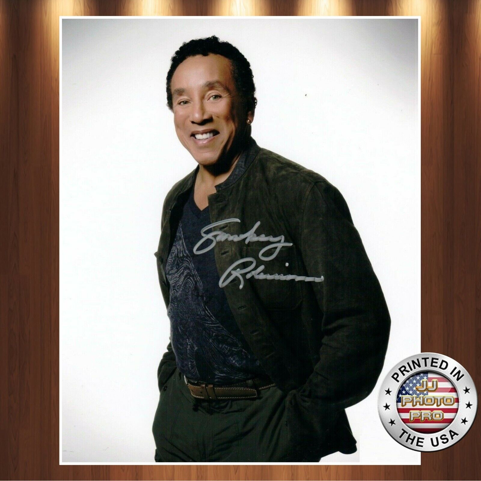 Smokey Robinson Autographed Signed 8x10 Photo Poster painting REPRINT