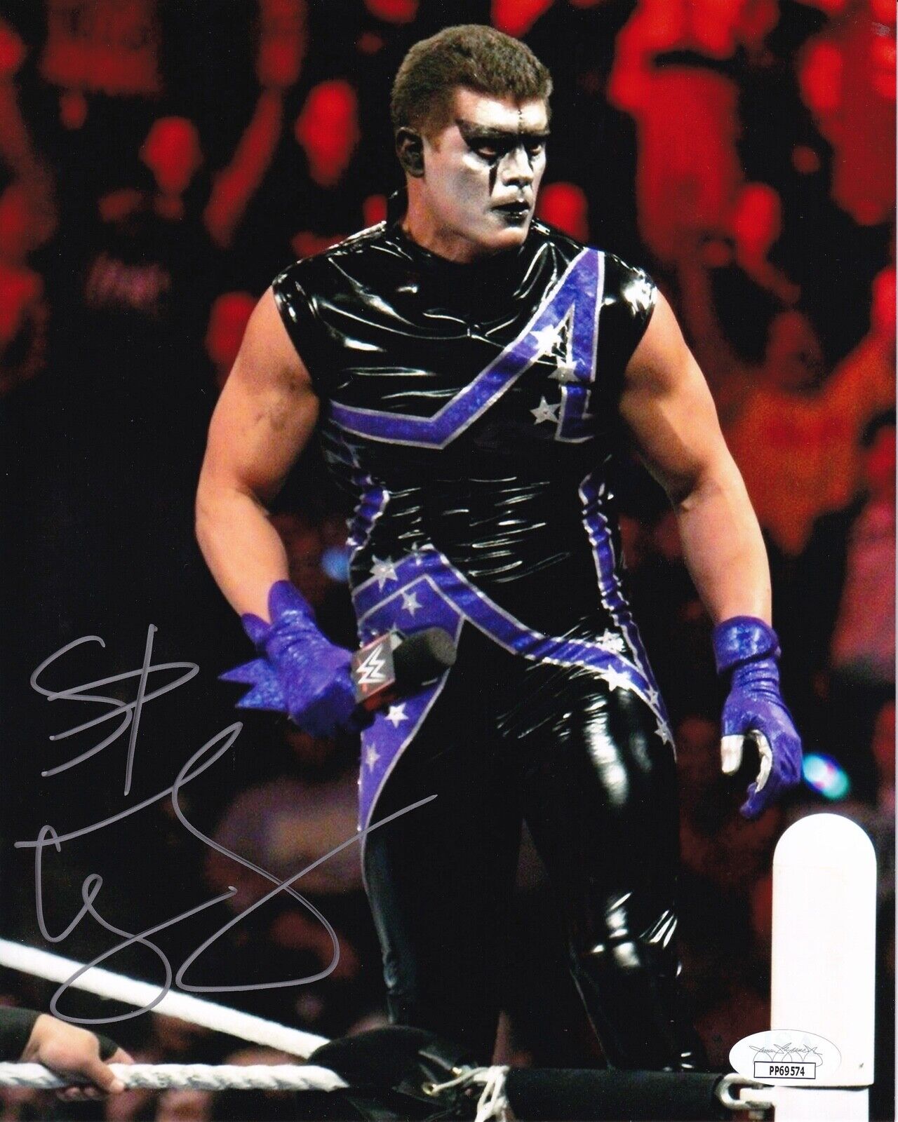 Stardust Cody Rhodes Signed Autographed Auto 8x10 Photo Poster painting WWE NJPW AEW JSA COA A