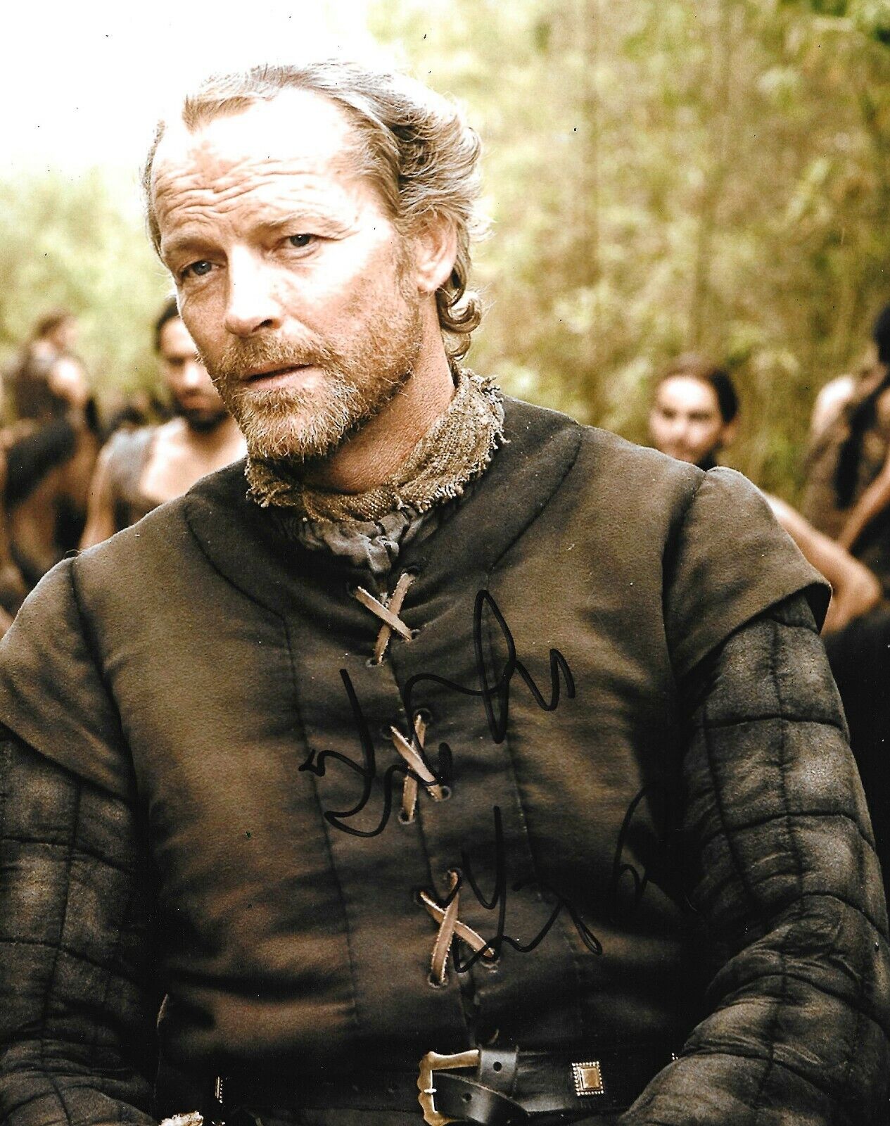 Iain Glen Signed Game Of Thrones 10x8 Photo Poster painting AFTAL