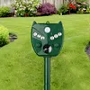 Solar Animal Repeller Mouse Repellent IP44 Waterproof for Raccoons Rabbits Foxes