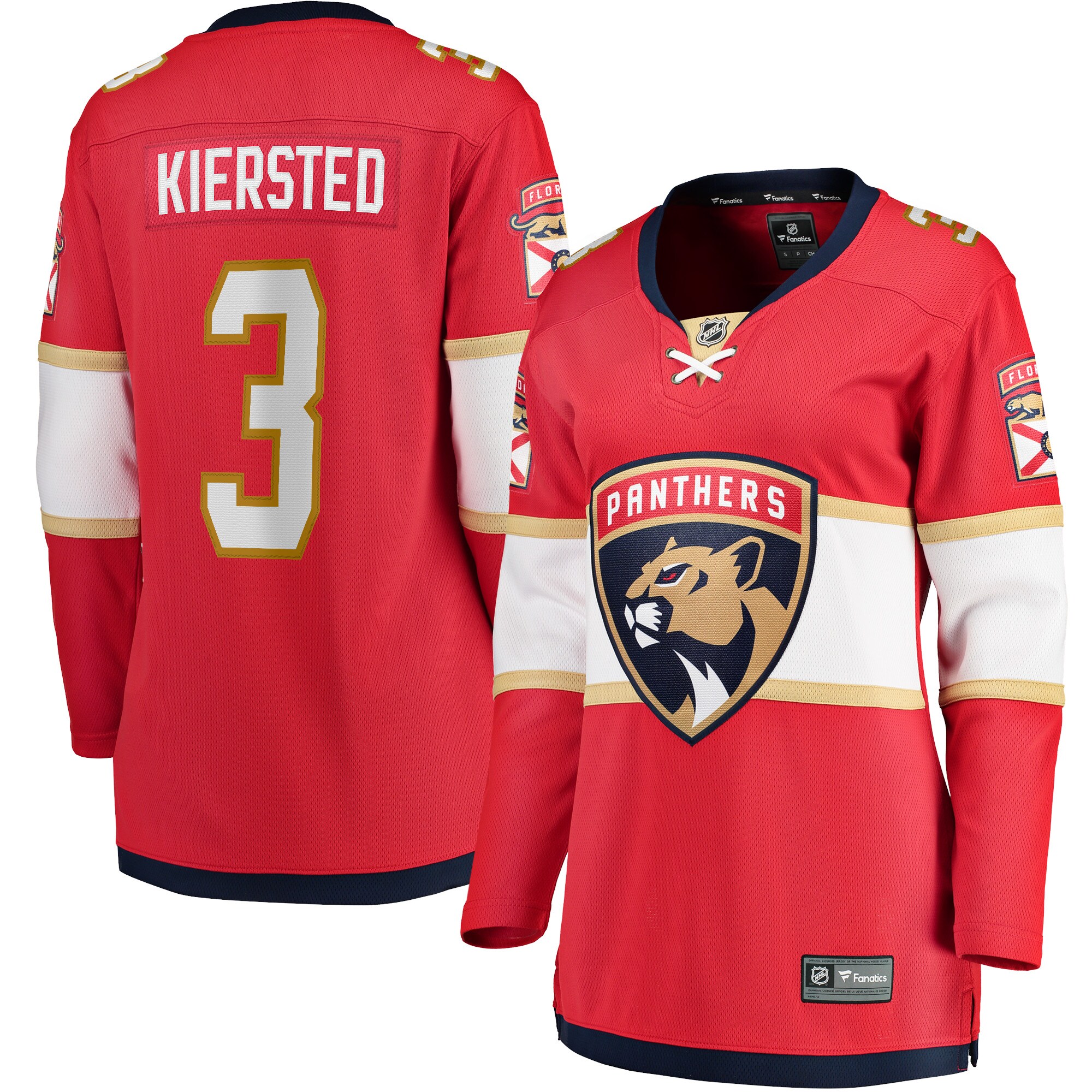 Matt Kiersted Florida Panthers Fanatics Women’s Home Team Breakaway   Jersey – Red mysite