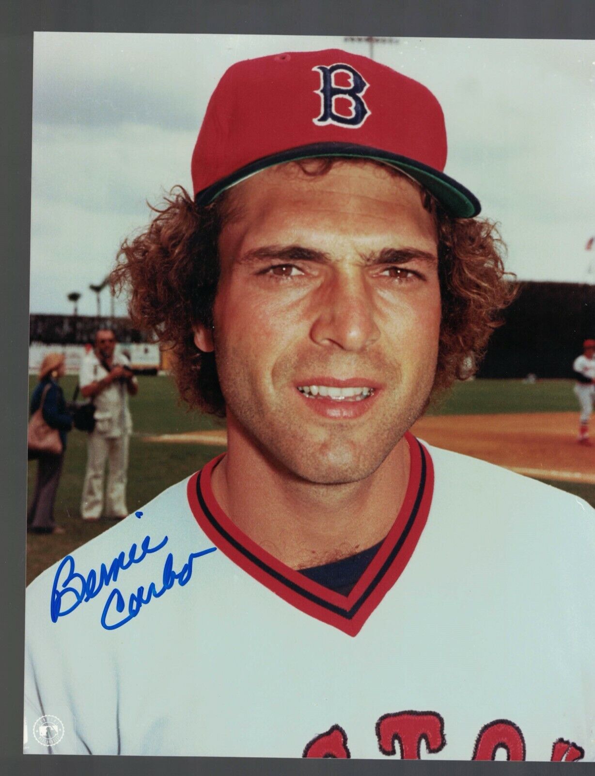 Bernie Carbo Boston Red Sox Signed 8 x 10