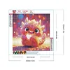 >SALE<5D DIY Full Round Drill Diamond Painting Love Pink Dragon Kit Home Decor 30x30cm