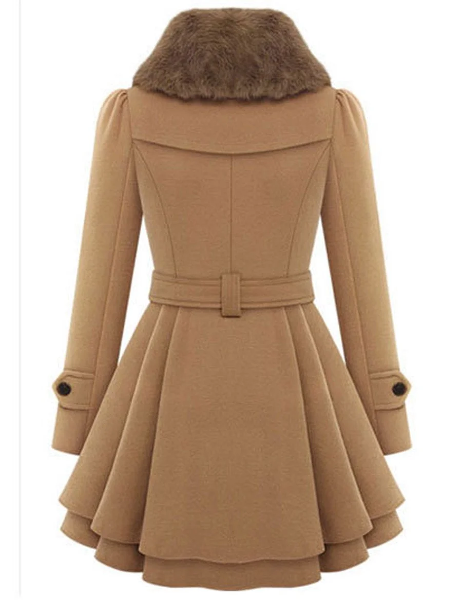 Autumn/Winter Trendy Long Woolen Coat