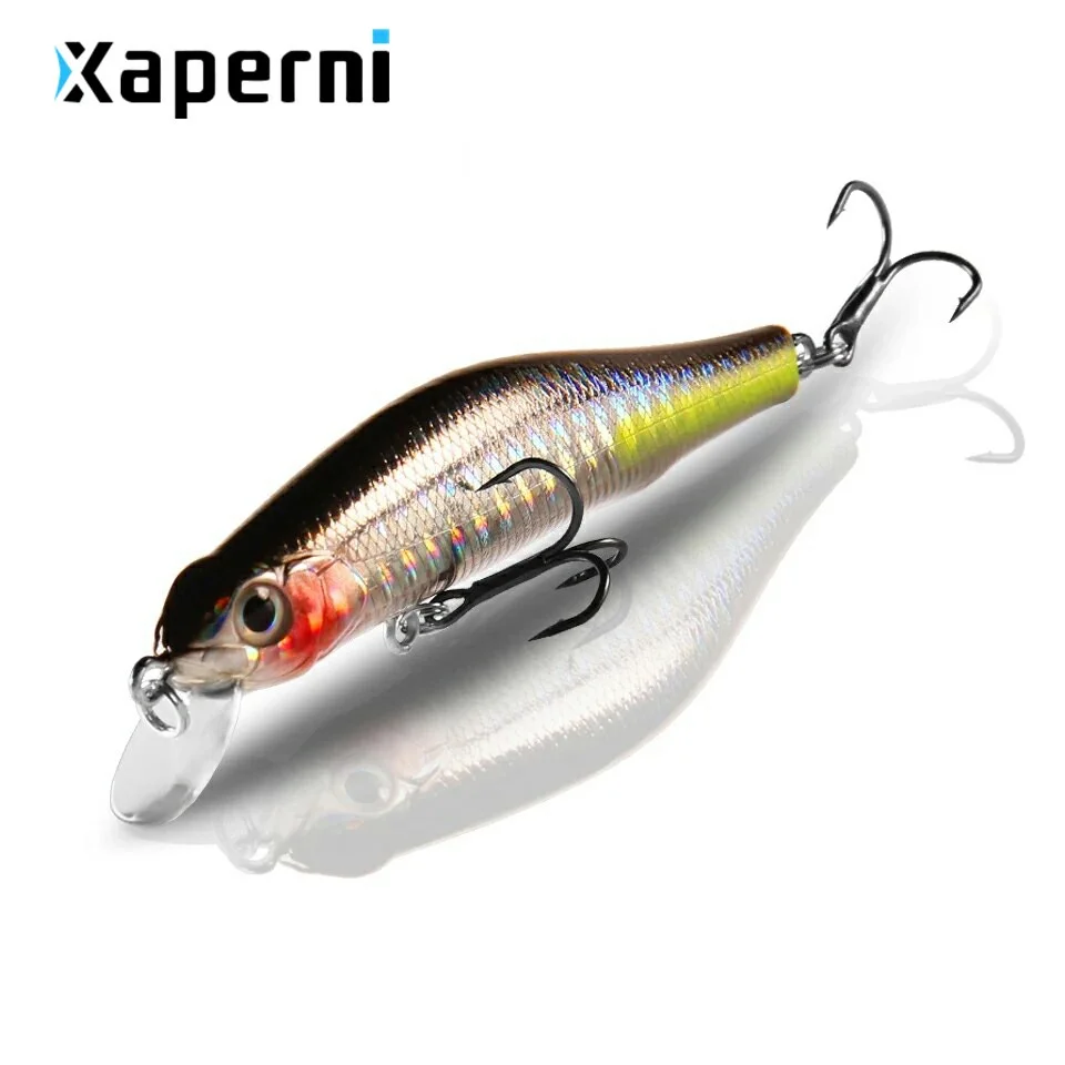 5pcs/.lot. 80mm/8.5g Color send randomly!  A+ fishing lures minnow,quality professional minnow Xaperni hot crankabits