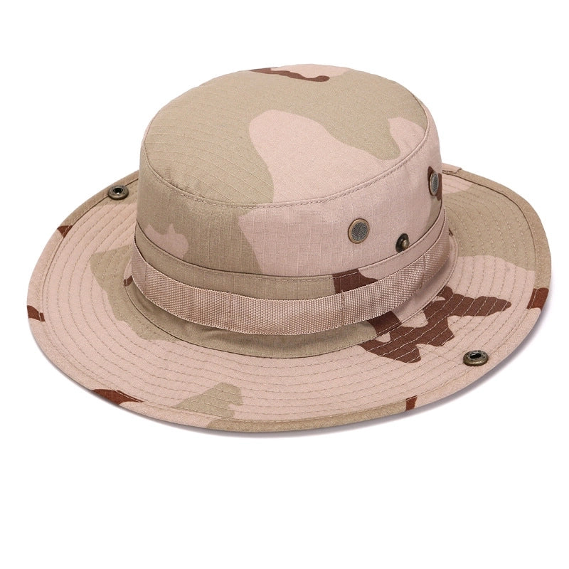 Suppliers Outdoor Camping Camouflage Hat Fishing Hat Travel Fisherman Hat Beni Hat Men And Women Sun Protection Hat