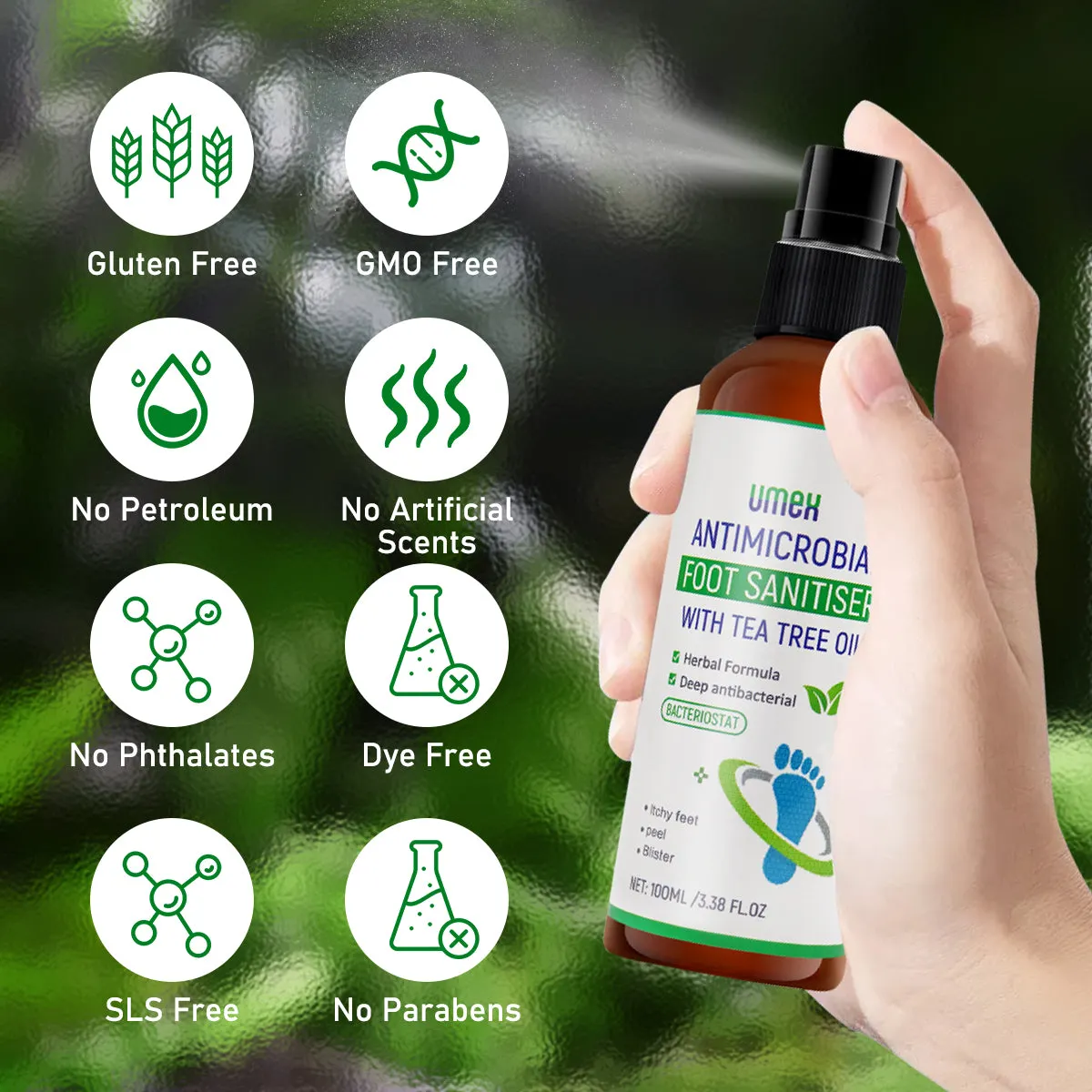 Tea tree foot care benefits