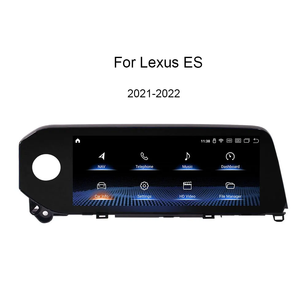 For LEXUS ES 300 2021-2022 year Android Car Radio Audio CarPlay GPS Navigation Multimedia Player