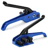 [US Local Warehouse] Heavy Duty Hand Strapping Tensioner with Built-in Cutter for Securing Packing
