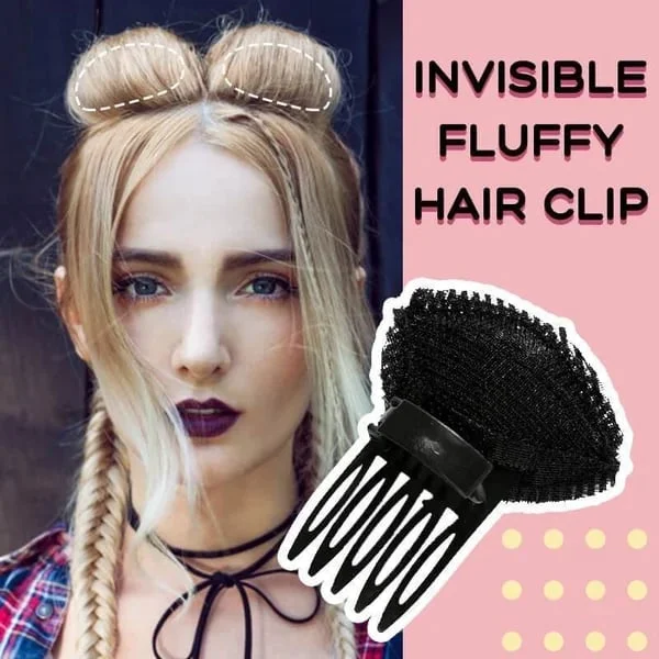 🎁 Invisible Fluffy Hair Clip