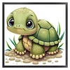Turtle - 11CT Stamped Cross Stitch 40*40cm/15.75*15.75in