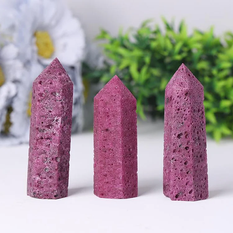 Ruby Honeycomb Towers Points Bulk for Collection