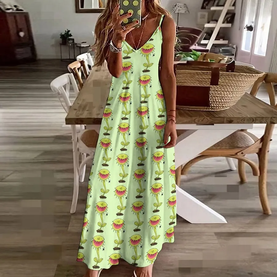 venus casual maxi dress VENUS Plunging Knot Maxi Dress | Ensign Blue
