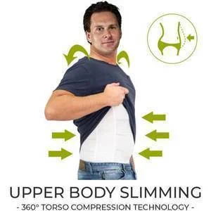 Hugoiio™ Men's Seamless Body Shaper Compression Elastic Shapewear Slimming Shirt