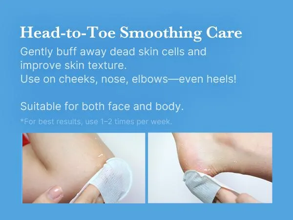 [medicube] Body Gommage Exfoliating Pad 8ea for bumpy skin flaky skin body scrub