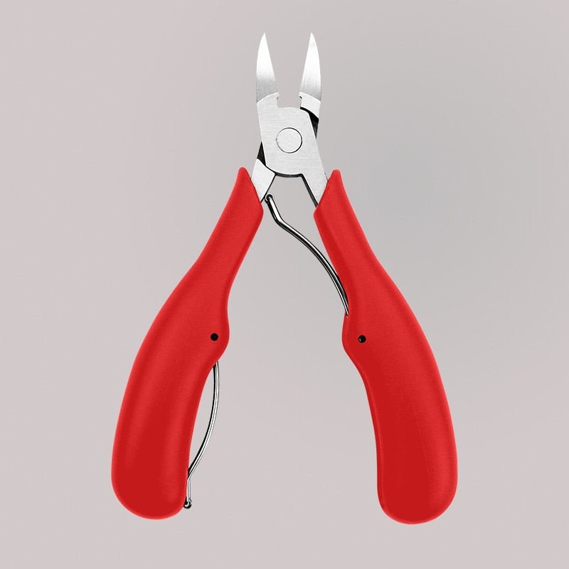 Nail Pliers Click Nose Silicon Design For Nail Clippers Gel Polish Remove Pedicure Manicure Color Nail Art Tools