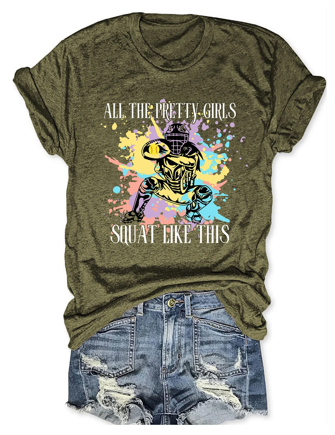 All The Pretty Girls Squat Like This T-Shirt