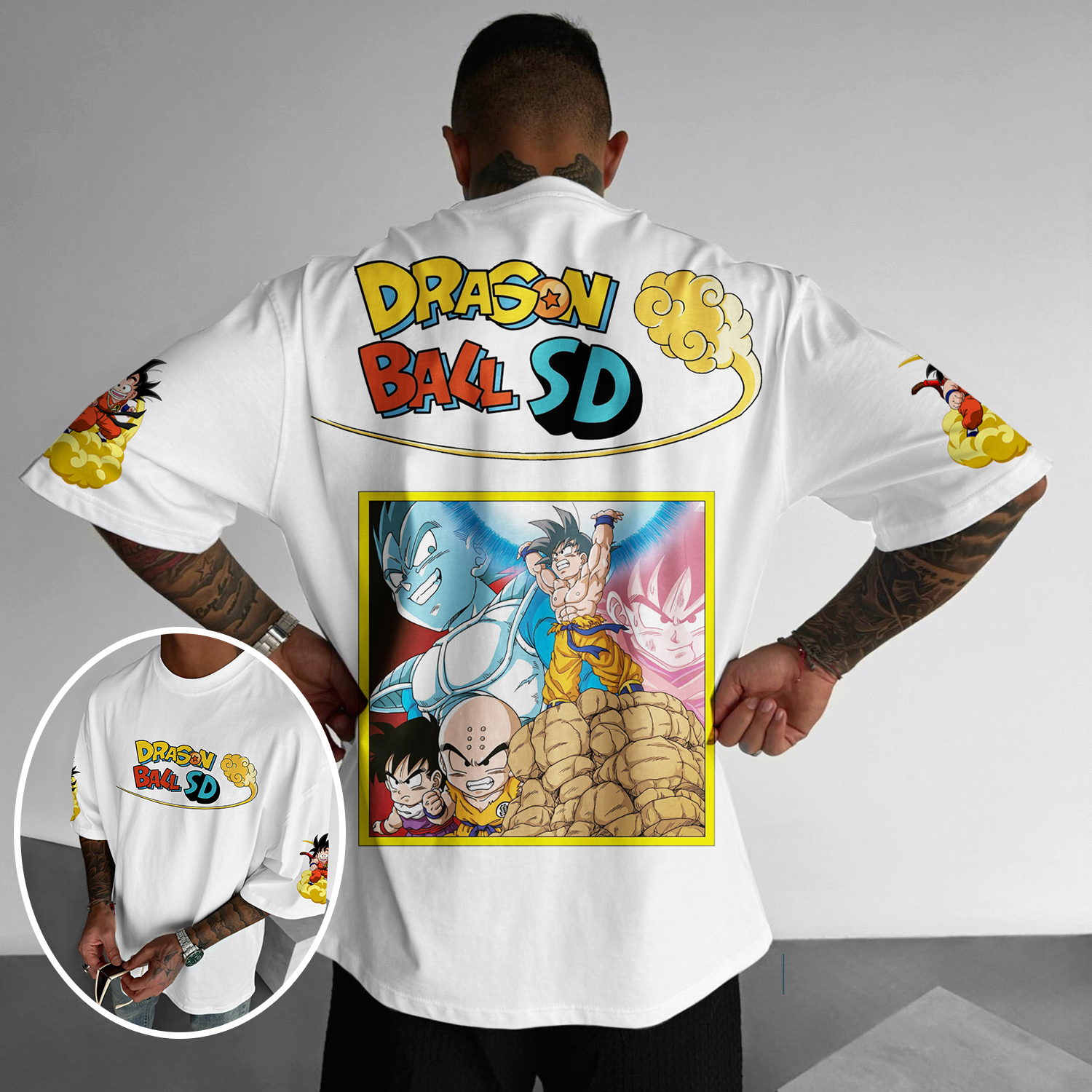 Unisex Casual T-Shirt Dragon Ball T-Shirt