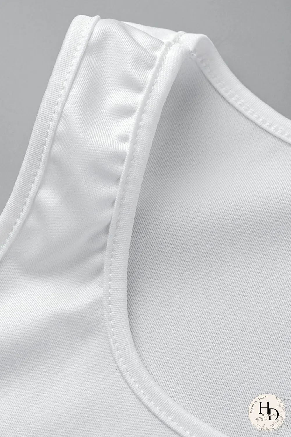 Leopard Print Casual Print Split Joint Fold U Neck Sleeveless Two Pieces