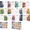 DIY 2027 Diamond Painting Calendar Art Kit Paper Desk Calendar Desktop Decoration Craft Kit