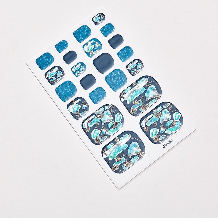 22 Tips/Sheet Nail Sticker Album Nail Designs Manicure Nail Accesoires Nail Art Stickers Nail Wraps DIY Women Salon Loveliness