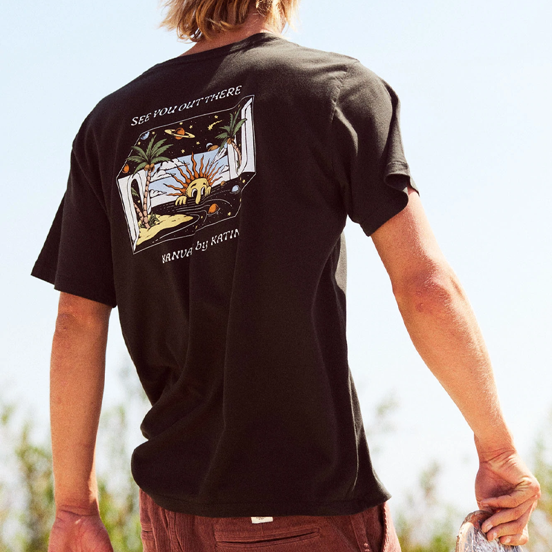 Outdoor Beach Camping T-Shirt、、URBENIE