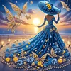 Diamond Painting-DIY Crystal Rhinestone Beach Goddess