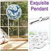 Whale DIY Rhinestone Diamond Painting Pendant 25x25cm Double Sided