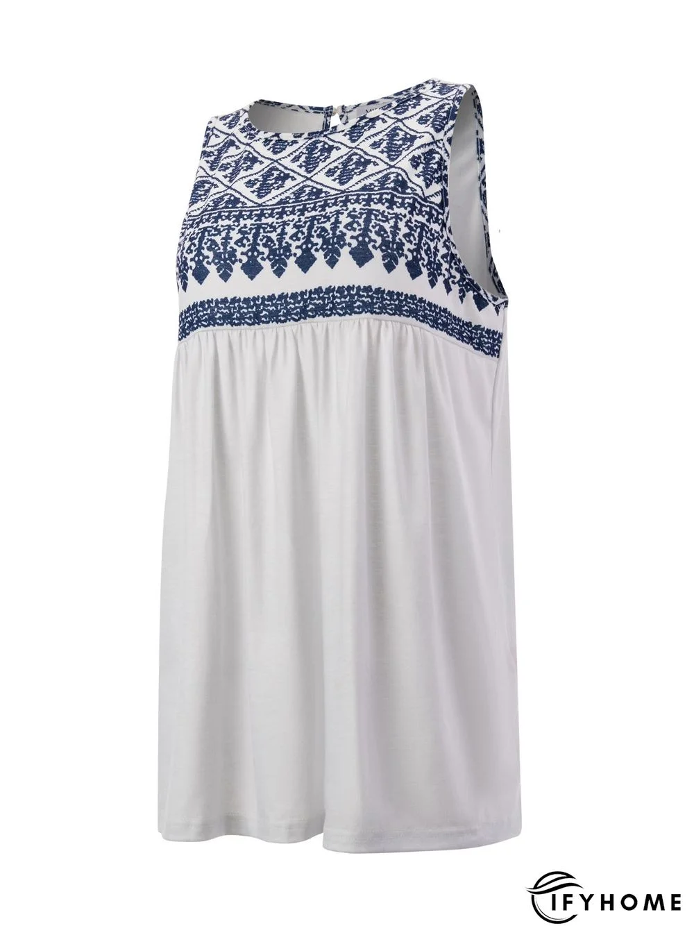 Crew Neck Cotton Casual Tops | IFYHOME