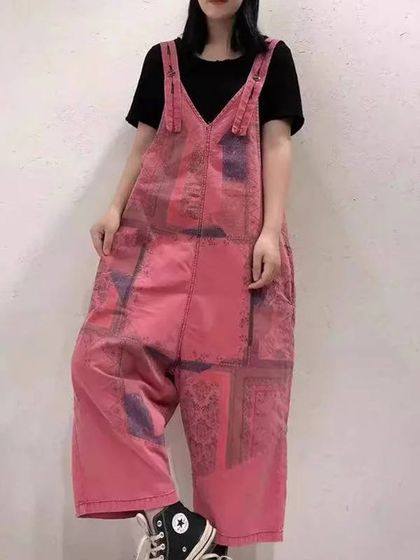 Women Half Sleeve V-neck Solid Color Dress